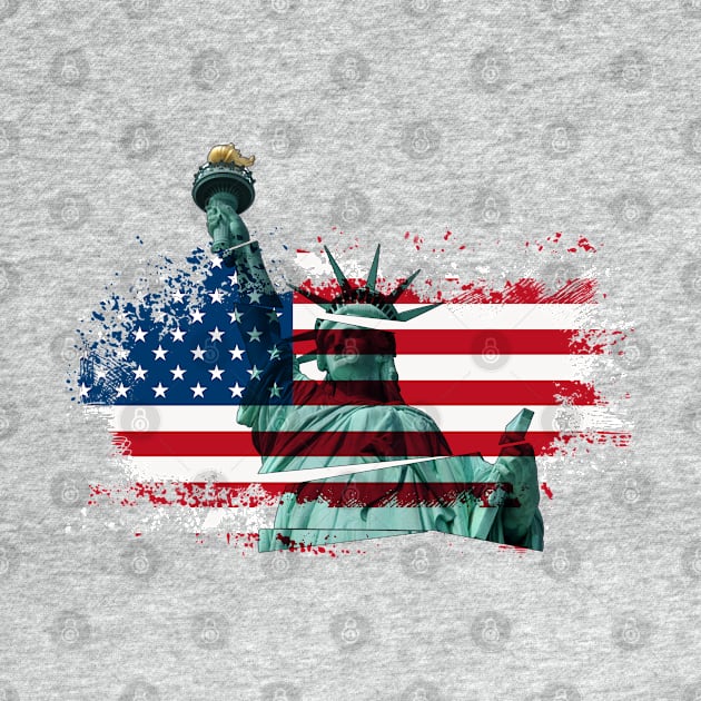 Freedom Mosaic: Statue of Liberty Edition by NickVladiTaro